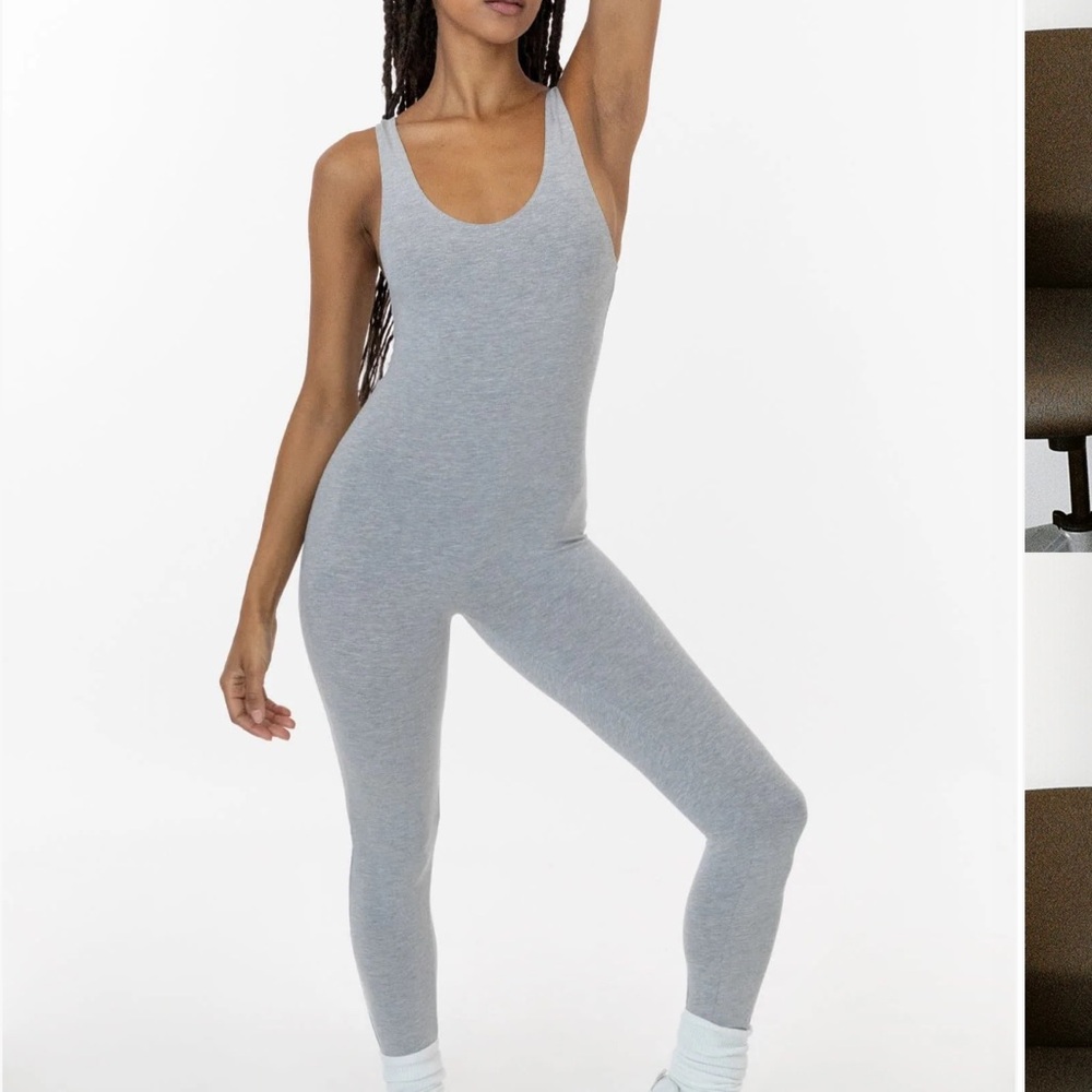 VTG Y2K American Apparel Gray jumpsuit